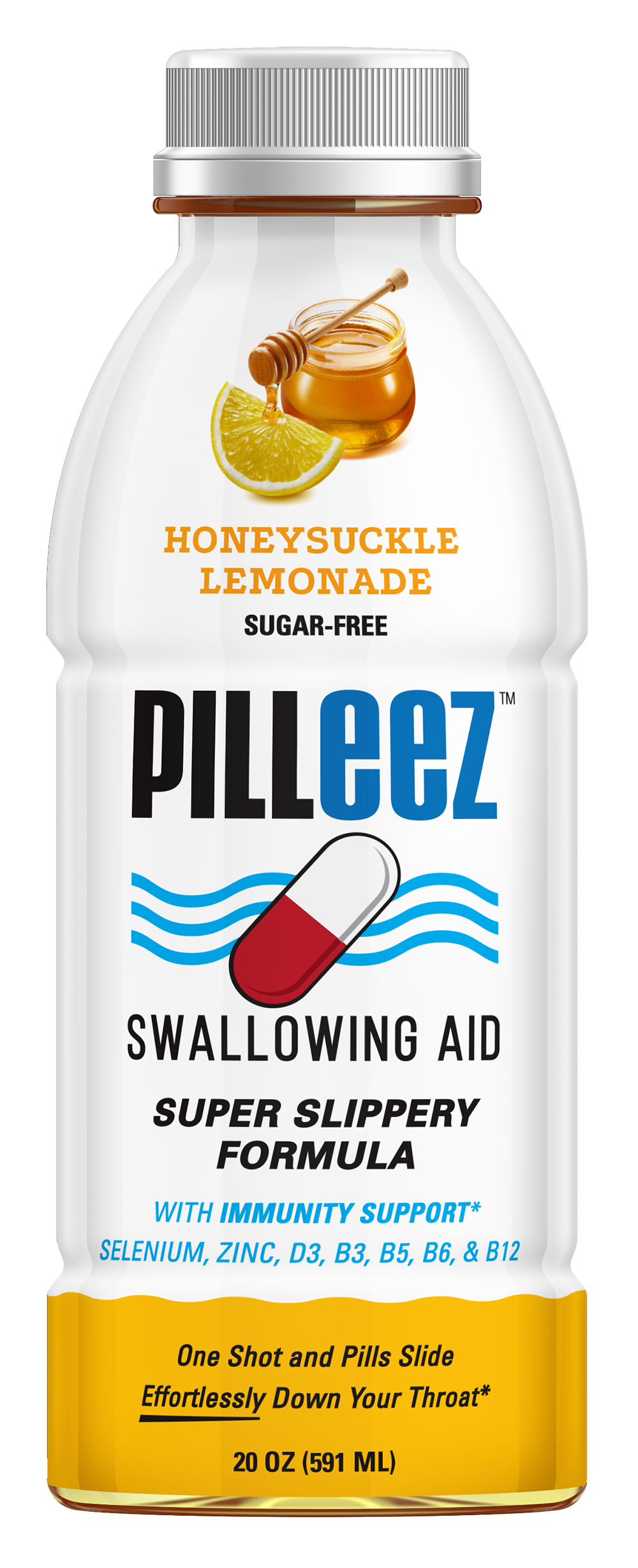 Pill Eez Honeysuckle Lemonade Swallowing Aid